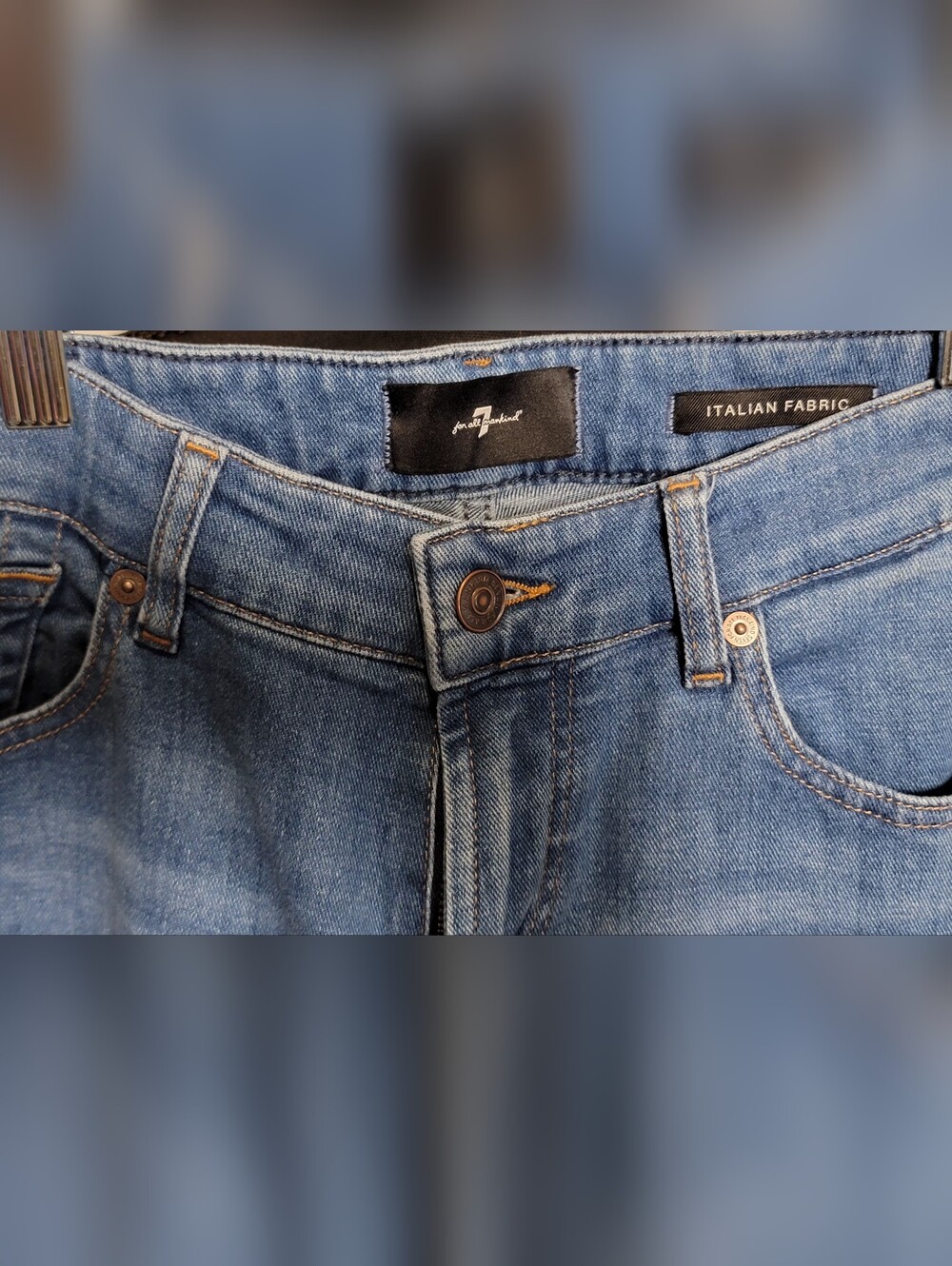 Seven7 Classic Straight Ankle Jeans Size 28
